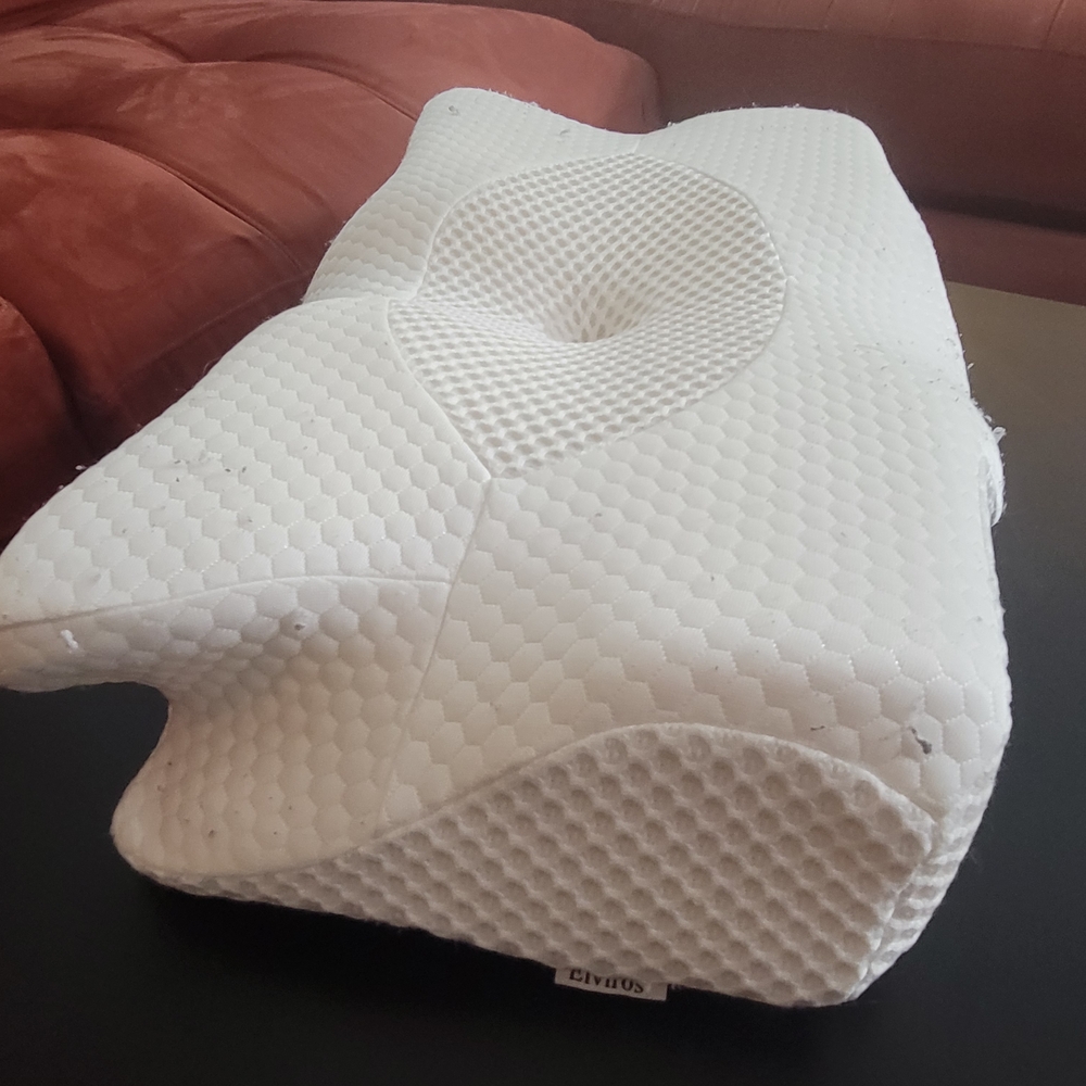Ergonomic White Pillow